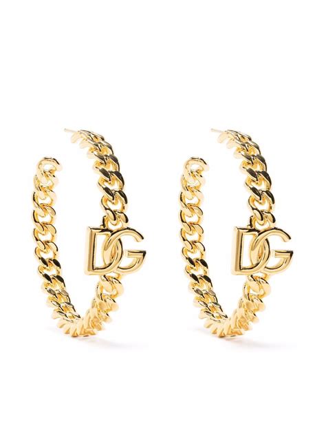 dolce gabbana chilies earrings|dolce and gabbana hoop earrings.